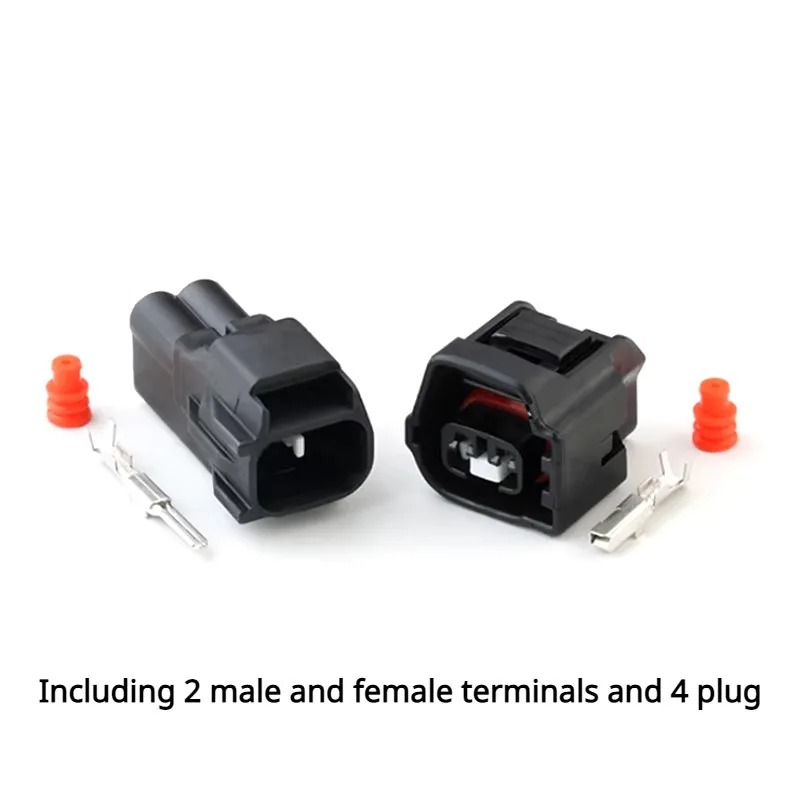 1set 2-pin DJ7025A-2.2-11/21 Automotive Outdoor Temperature Sensor Plug 7282(7283)-7028-30 Male and Female Connector Inserts