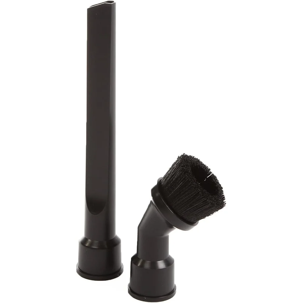 أداة شق مزدوجة المناسب، ملحقات فرشاة الغبار، مكانس كهربائية رطبة وجافة، مجموعة مكونة من قطعتين متوافقة مع خراطيم 1-1/4 بوصة 1-7/8 بوصة