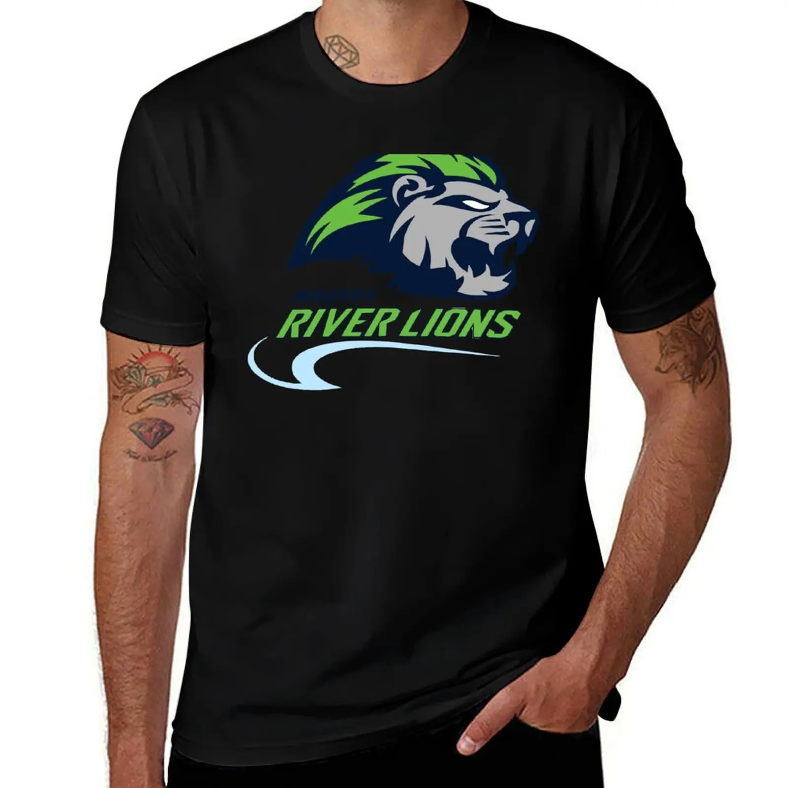 Niagara River Lions T-Shirt Fashion Print Casual Short Sleeve T-Shirt