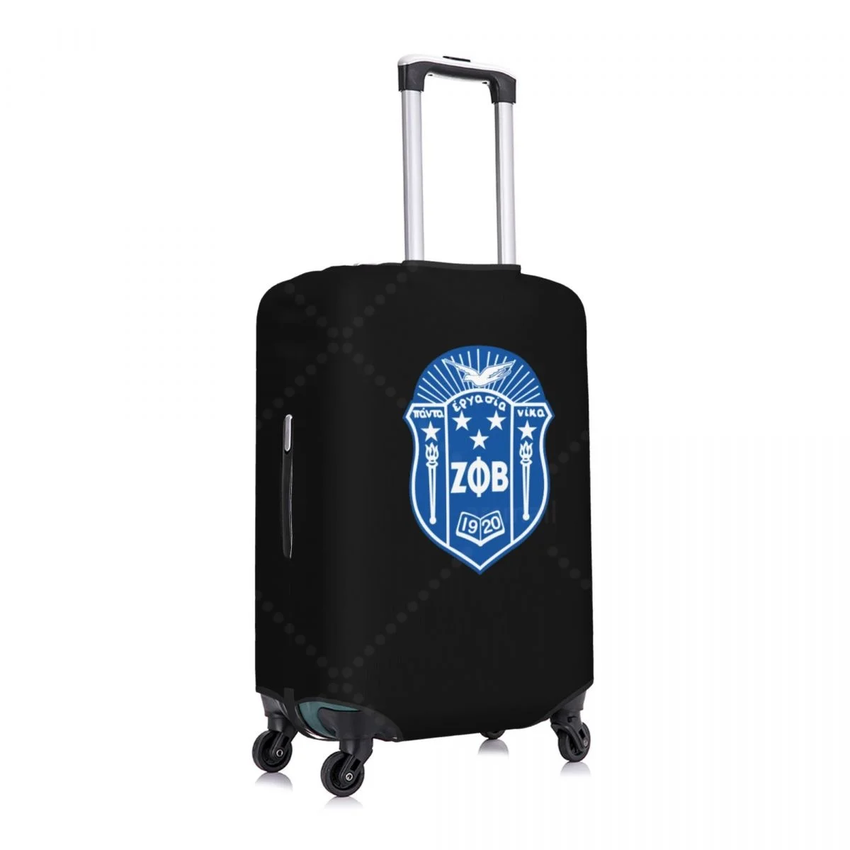 Zeta Phi Beta غطاء الأمتعة حقيبة حامي رشاقته مرونة الغبار مغطاة المضادة للخدش واقية 18-32 بوصة