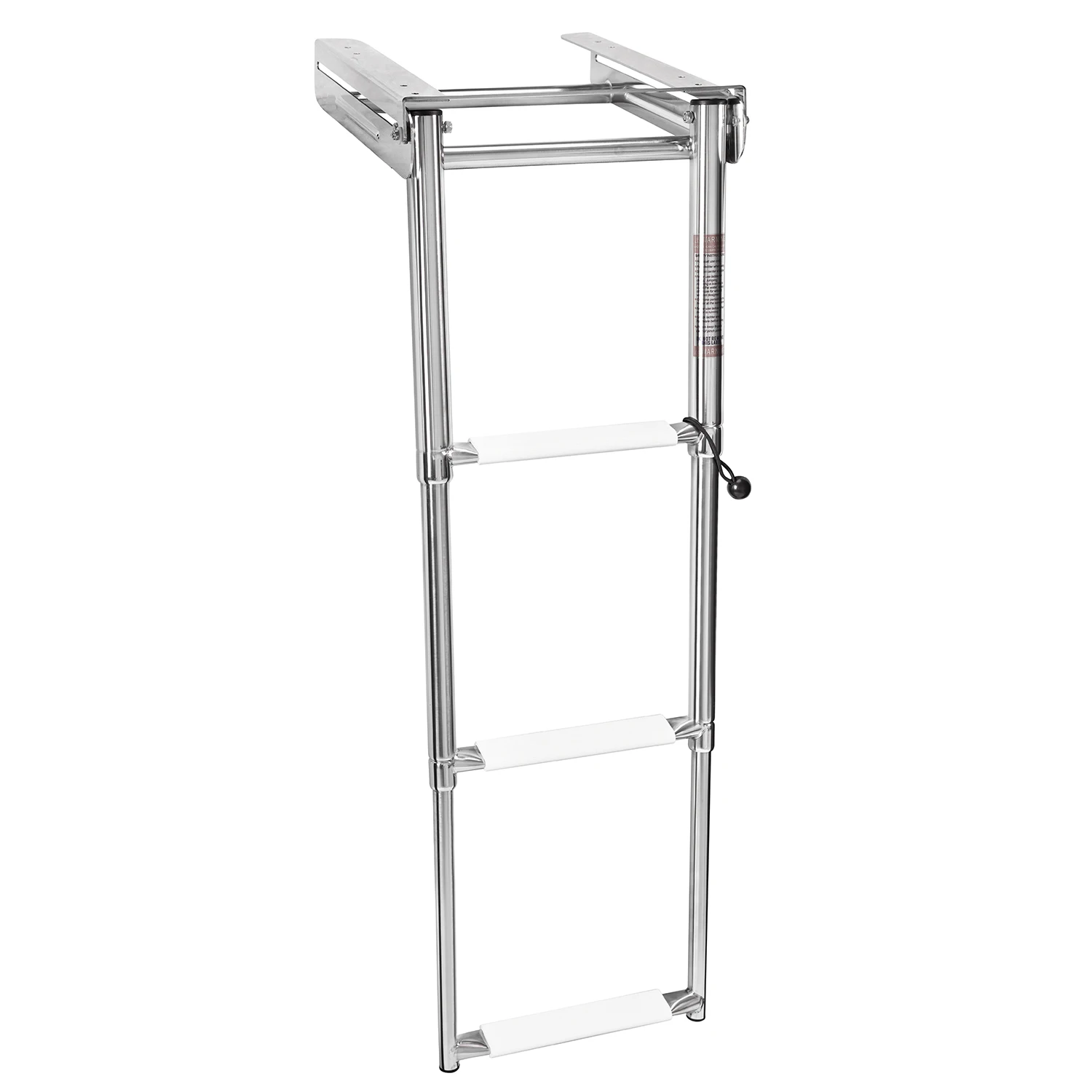 

STLF HANSE MARINE Stainless Steel Bracket Telescopic Drop Boat Ladder with Stopper 2 - 4 Steps Hardware for Boat Yacht