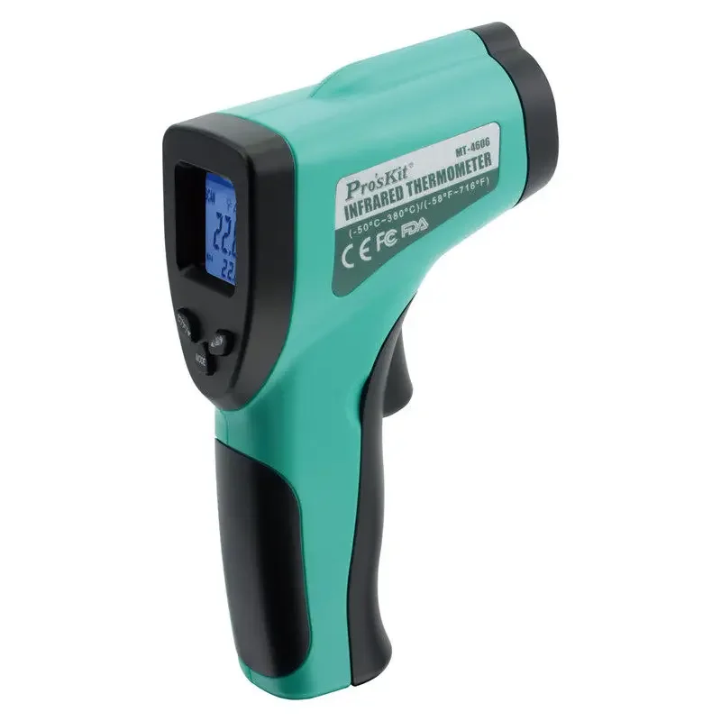 Taiwan Treasure Worker Pro'skit MT-4606-C Infrared Temperature Measuring g u n for Installation Works