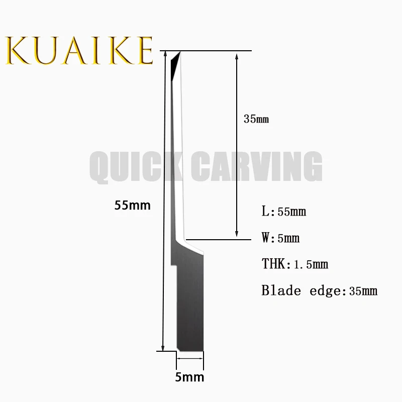 10 قطعة إطالة رشاقته كربيد تهتز شفرة الألياف الجلود رغوة إيفا شفرة القطع سمك 1.5 مللي متر ل JWEI IECHO AOL ATOM EMMA