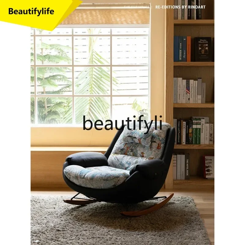 Penguin Rocking Chair Single Leisure Lazy Sofa