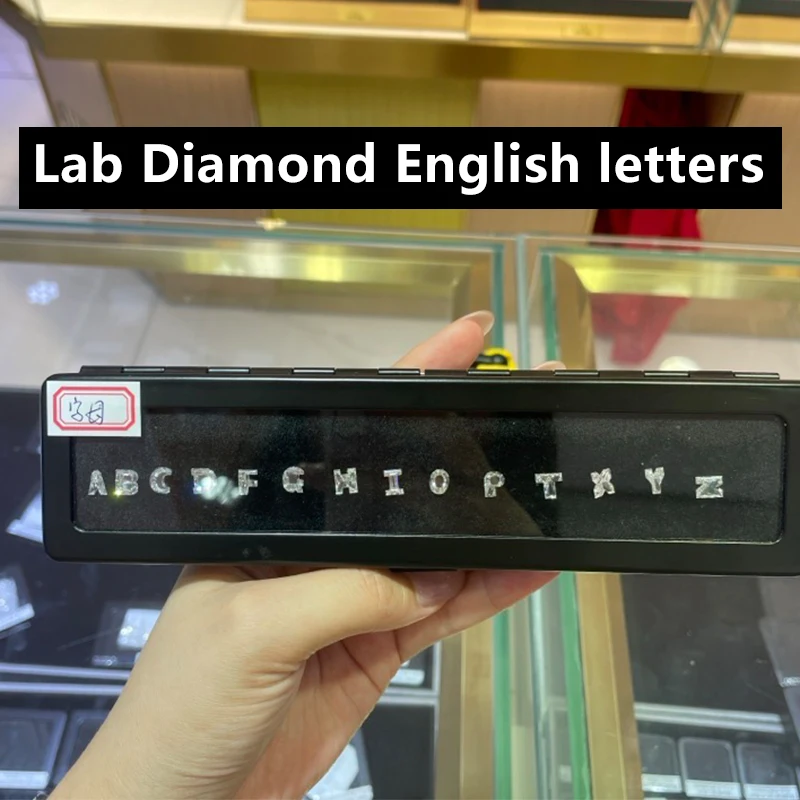 Letter Lab Diamond D E F VVS A B C D E F G H N V P Z X Letter Diamond The 26 English letters Lab Grown Diamond