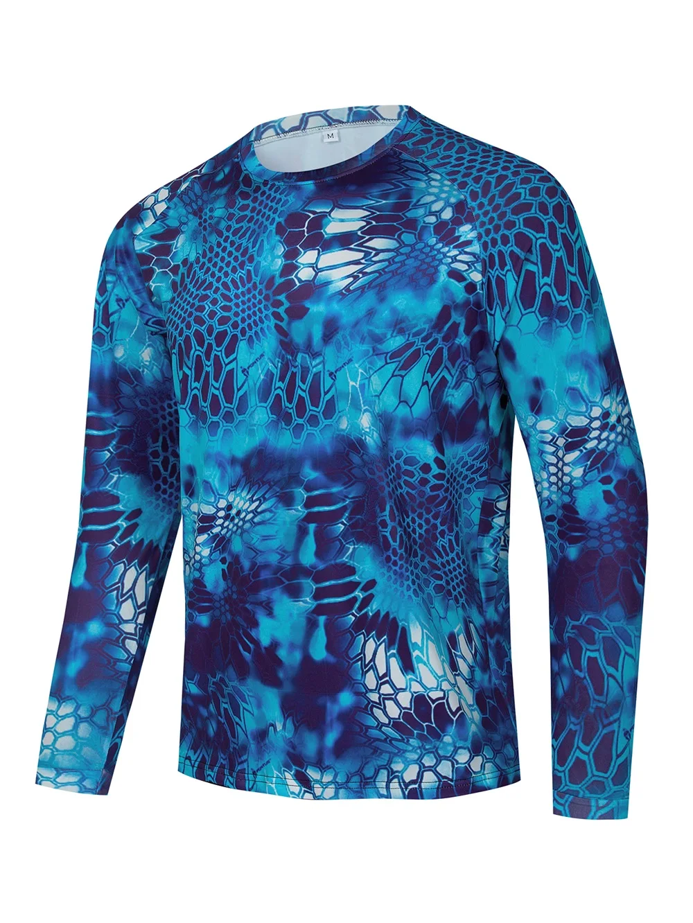 

Men's Lightweight UV Sun Protection Fishing Shirts, Long Sleeve, Quick Dry, Multi-Graphic, Outdoor