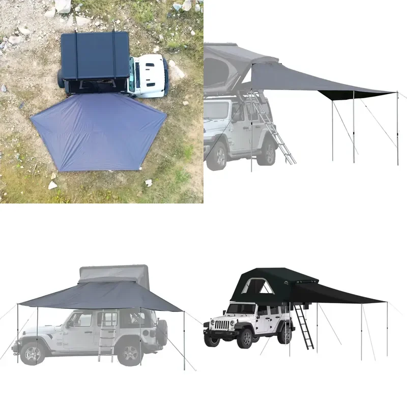 Heavy-Duty Waterproof Protection Multi-Purpose Outdoor Camping Car Roof Top Tent Tarp for Tent Canopies Fishing Camping Trips