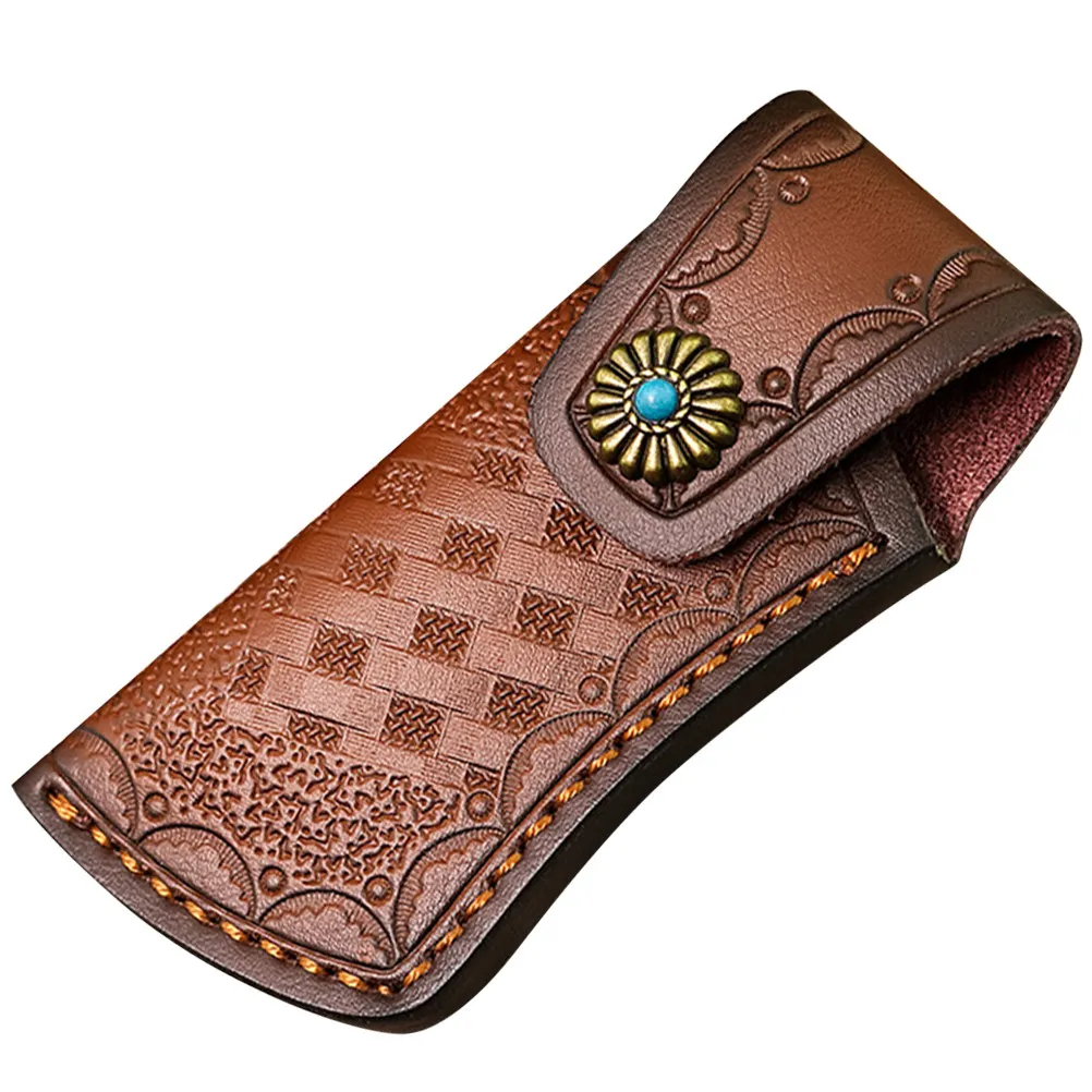 

Wear Resistant Cutter Sleeve Small Size Portable Cutter Cover Camping Kitchen Protective Sleeve