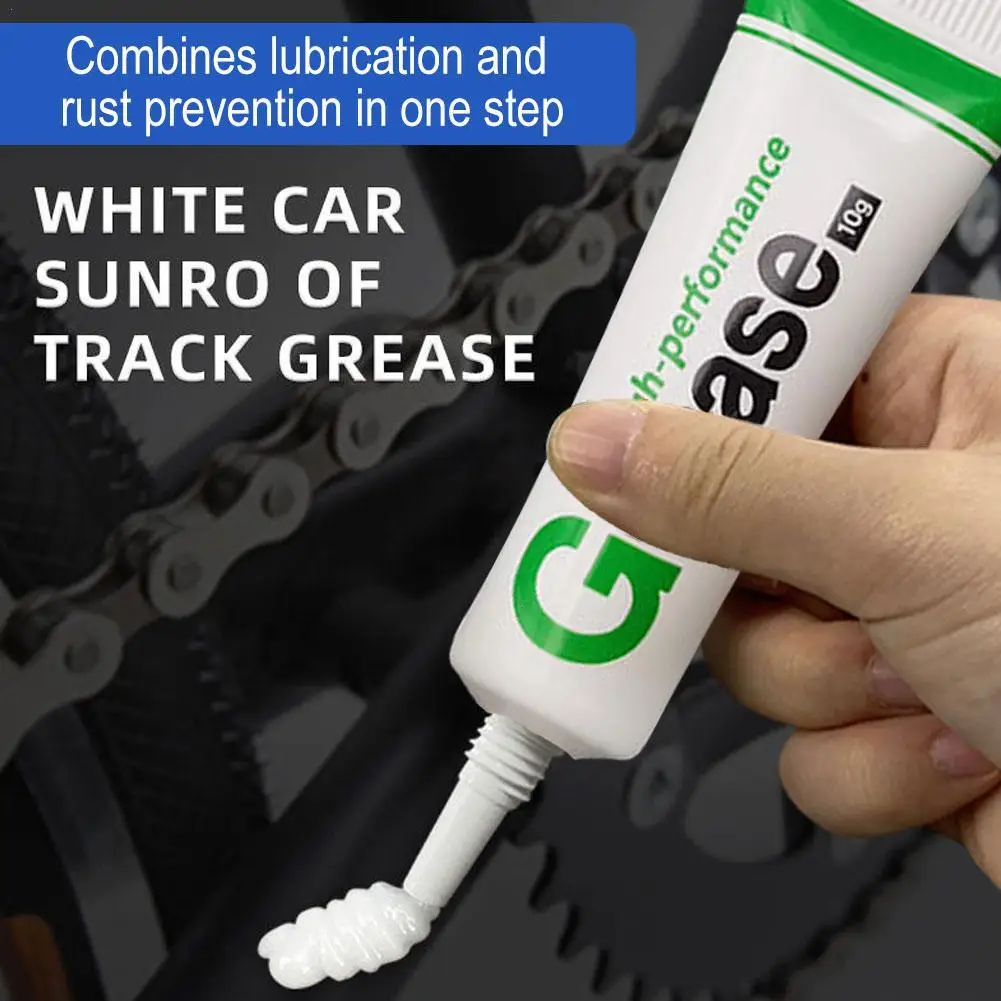 

1/2/3/4pcs Waterproof Lubricating Silicone Grease Lubricant Automobile Gear Valve Chain Maintenance Tool 10g