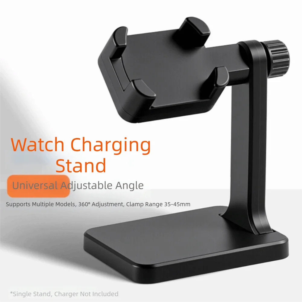 Adjustable Smartwatch Charging Stand Rotatable Anti Slip Pad Watch Charging Dock Holder Retractable Flexible