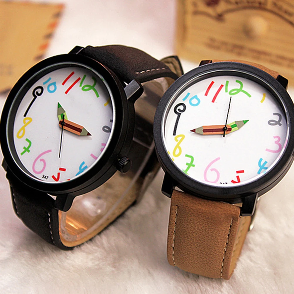 

Waterproof Watch Fashion Cartoon Pattern Wrist for Quartz Watches