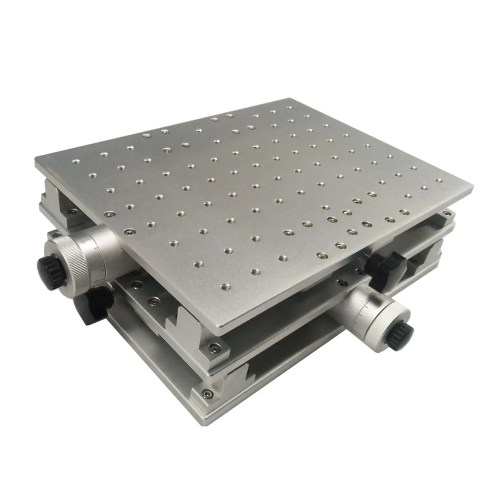 Aluminum 2D 3D Worktable Spare Parts for Fiber Marking Machine CO2 Engraver and UV Engraving Machine