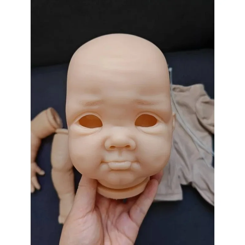 22inch Unfinished Unpainted Doll Kit BIBI Fresh Color Blank Doll Parts Handmade DIY Toy