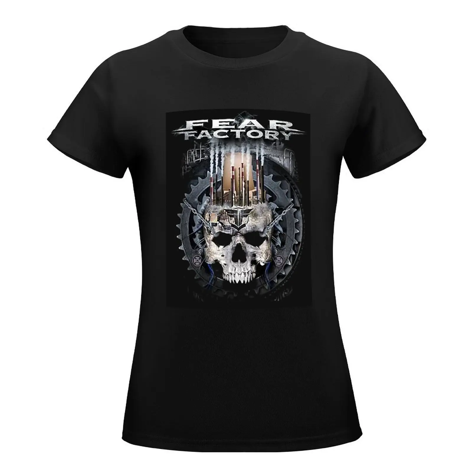 Fear Factory T-Shirt tees Short sleeve tee tops female ariat shirts for Women