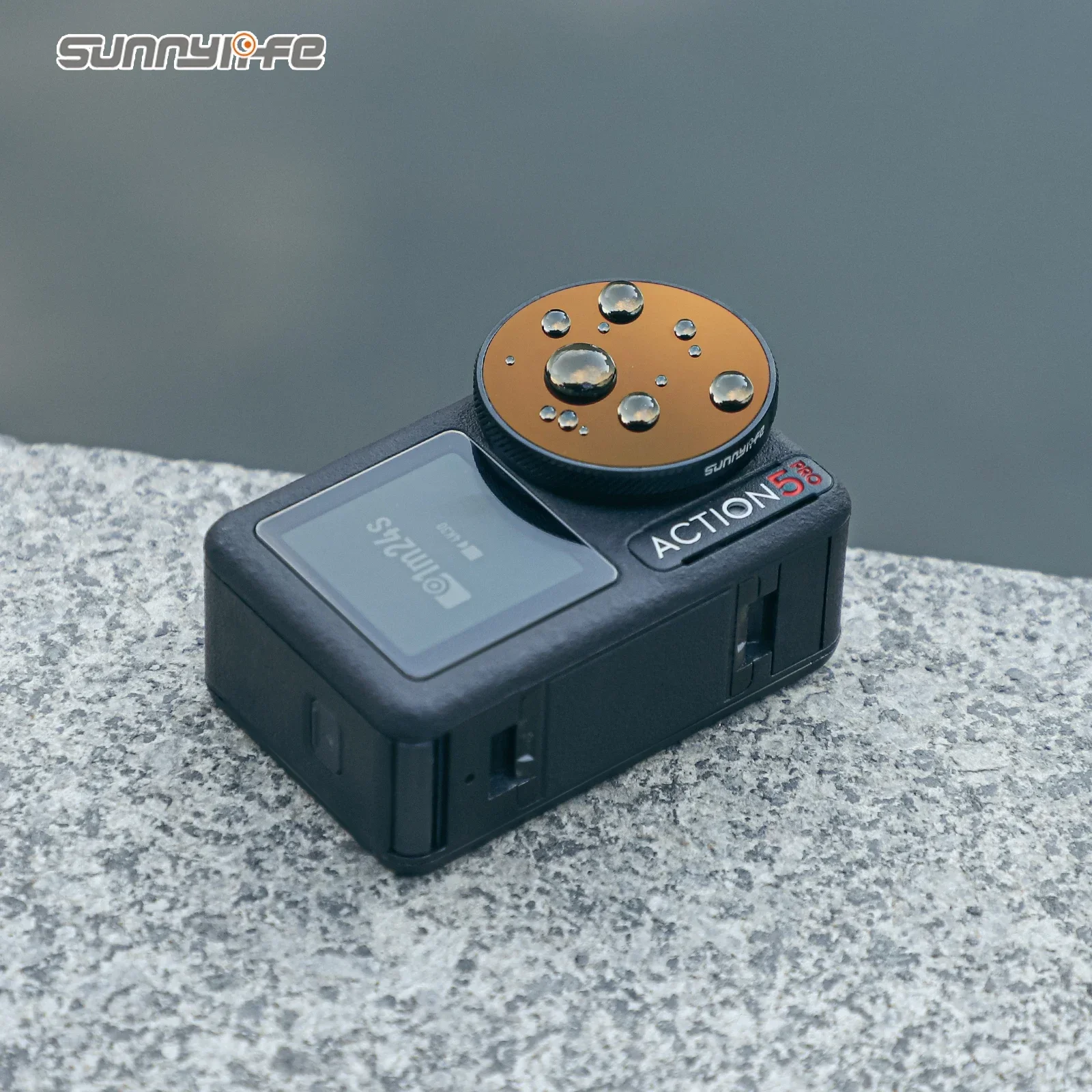 Sunnylife conjunto de filtros para dji ação 5 pro filtro cpl hd lente vidro óptico para dji osmo ação 5 pro/3/4 nd filtro acessórios