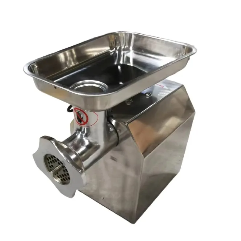 

Commercial Industrial Meat Grinder Price Electric Meat Grinder Silver Copper Steel Motor Stainless Steel Power Packaging Food