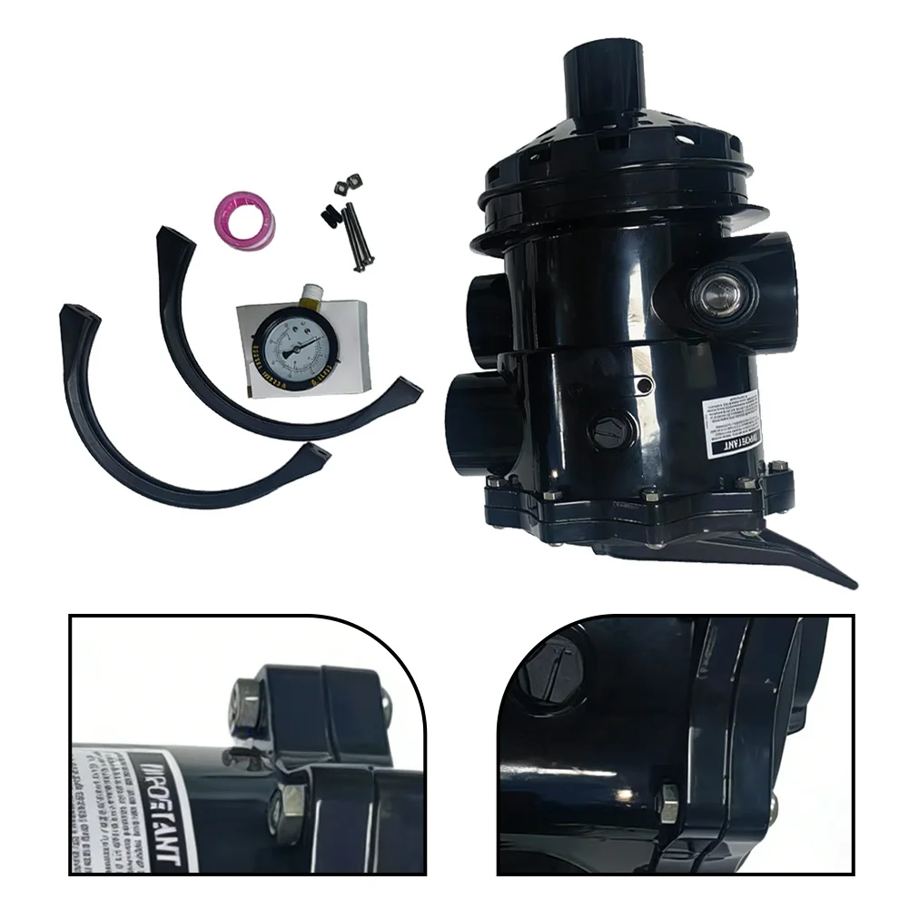 1 Set 2Inch Sand Filters Control Valve With Clamp For HAYWARD Pro Series Top Mount Sand Filters For VARI-FLO Multiport Valve