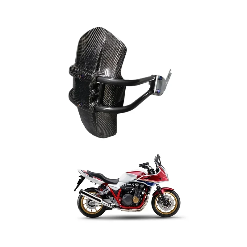 

ДЛЯ HONDA CB1300 CB1100 CB400 CRF1000L Мотоаксессуары из углеродного волокна, задняя шина, крыло