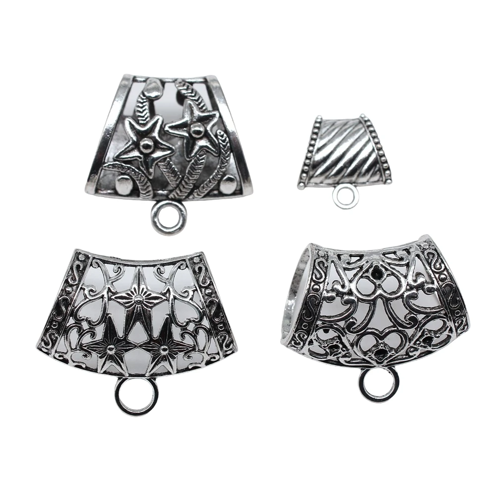 2 stücke Heißer Verkauf Vintage Metall Schal Schnalle Charms Stecker Anhänger Für Schmuck Machen DIY Handgemachte Handwerk