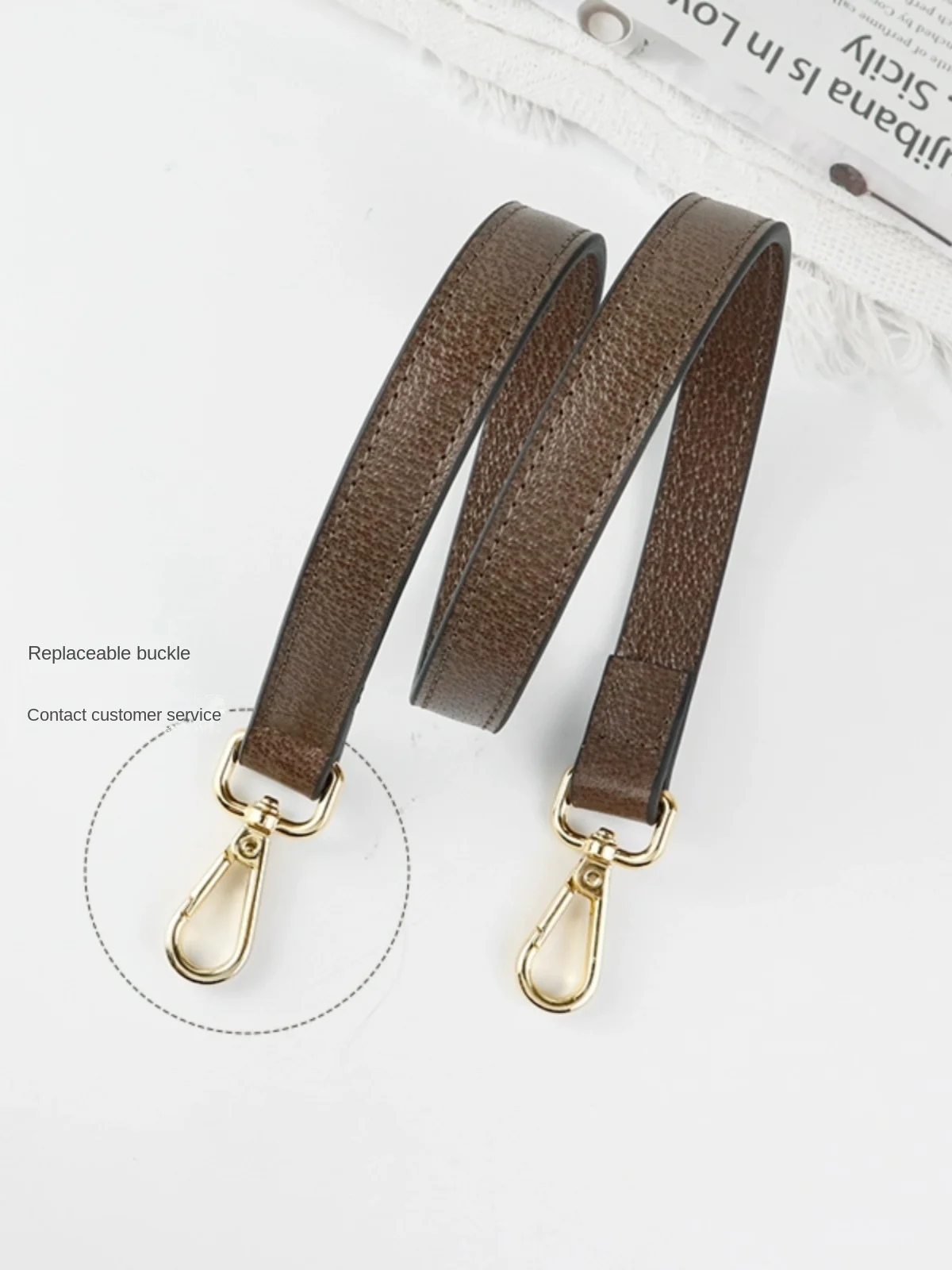 

Сумка Master, удлинительный ремень, модифицированная сумка через плечо, сумка подмышки, модифицированная сумка для аксессуаров, коричневый ремень из воловьей кожи