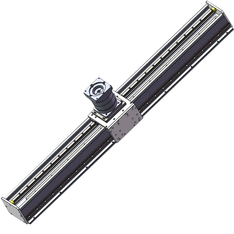 

ZDM195 Rack Type Electric Module With High Duty 50-120kg Stroke 1~5m Linear Actuator For Speed 1m/s For Linear Module