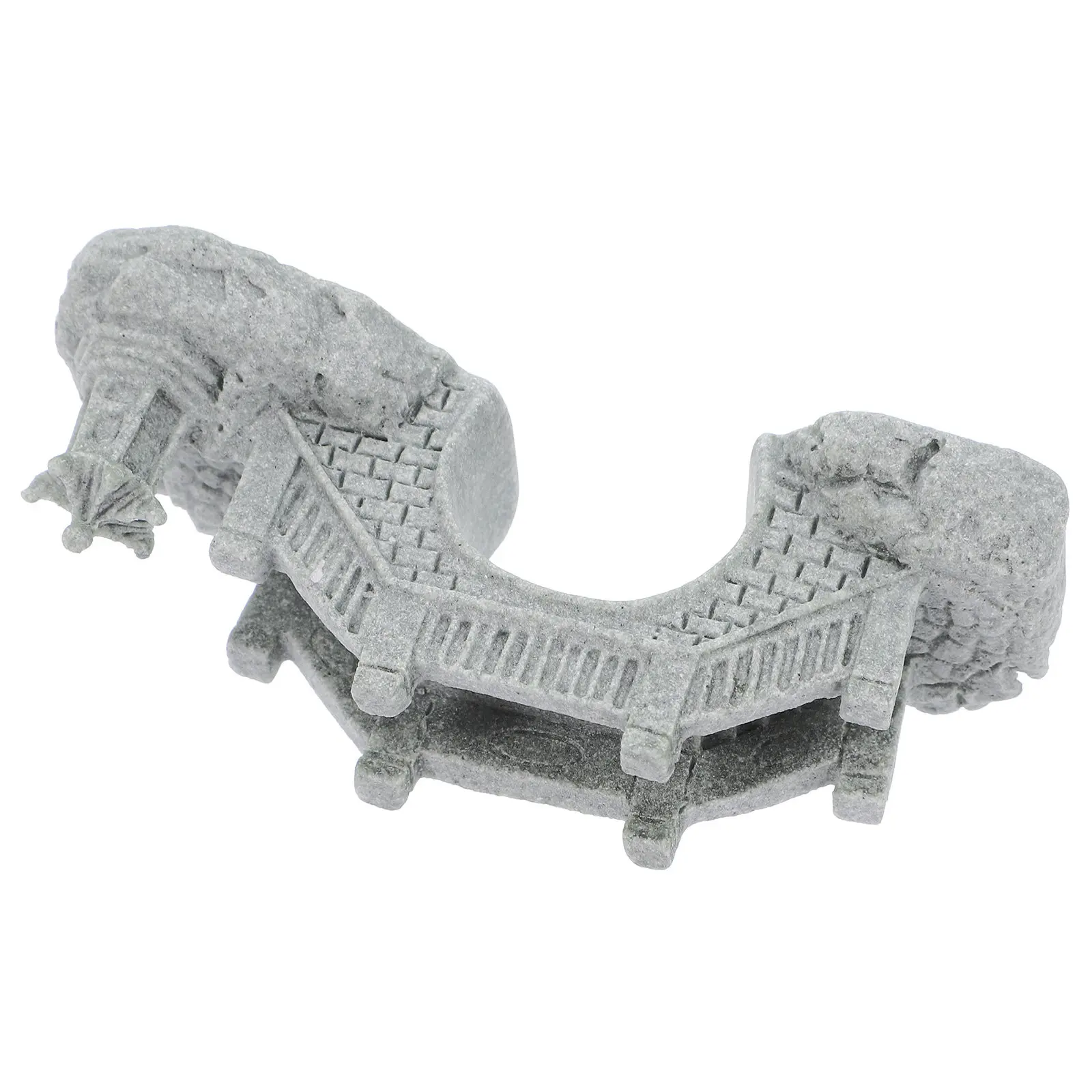 

Stone Desktop Bridge Aquarium Decor Arch Bridge Miniature Landscape Prop Fish Tank Gardening Bonsai Ornament Mini Pond Kit