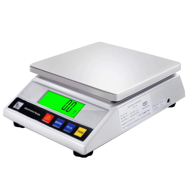 High Precision Digital Electronic Scale Lab Scale Laboratory Analytical Balance Bench Scale Industrial Counting Scale 10kg/0.1g