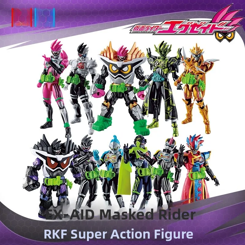 

HHL Masked Rider ExAid Super Posable Action Figure RKF Ultra Mobile Doll Collectible Toy from Japanese Anime