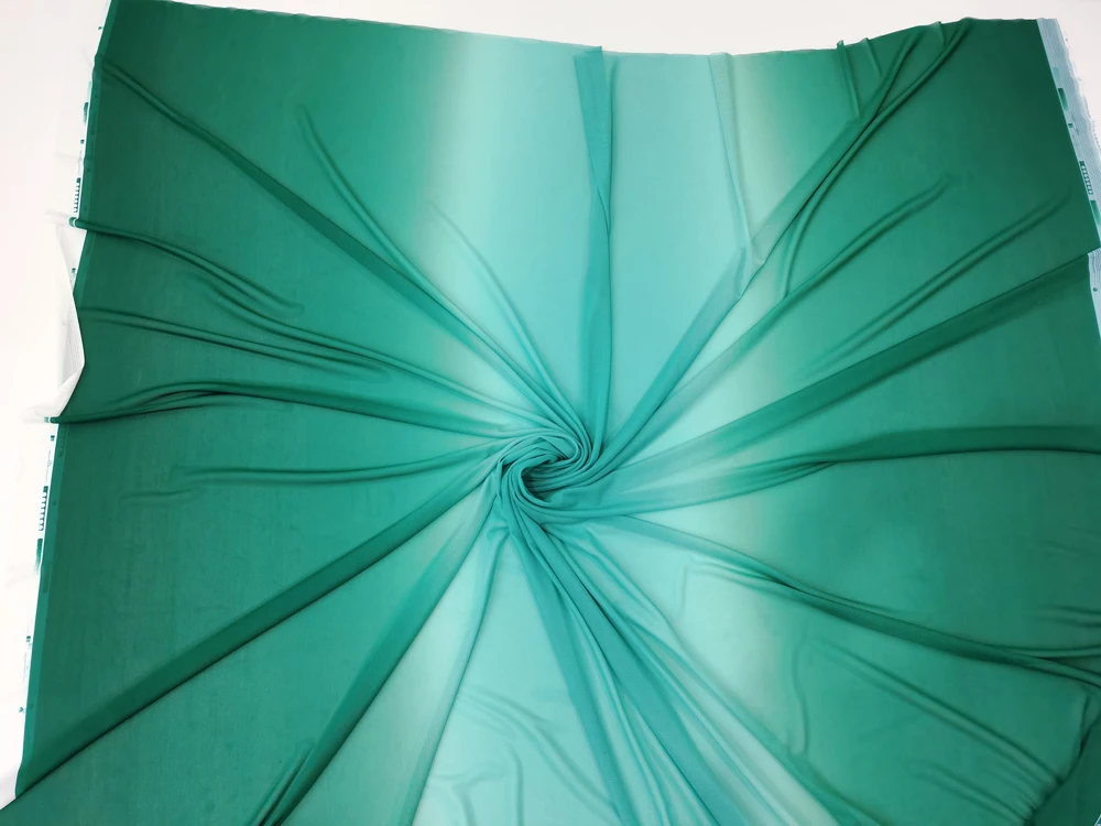 1 Meter X 1,5 Meter Polyester Stretch-Netzstoff Tüll Weicher Ombre-Netzstoff für Bühnendekoration – Detail 12