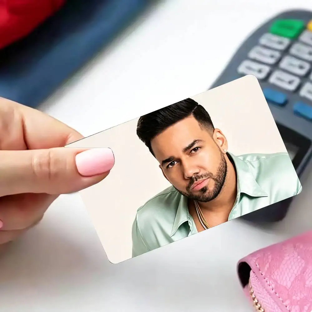 UsLatinArtist-Romeo S-Santos 4pcs 1Set Card Stickers Small Waterproof Chip 4PCS Card Sticker