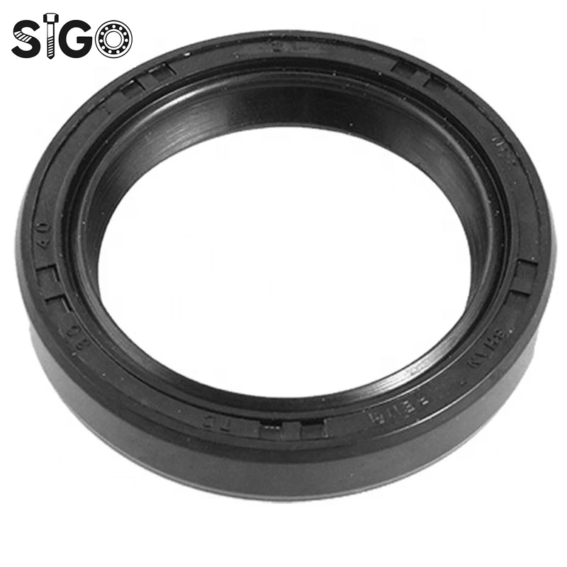 SIGO 110x160x12/13/14 Black Nitrile Rubber NBR Two Double Lip Spring TC O Ring Gasket Radial Shaft Skeleton Oil Seal