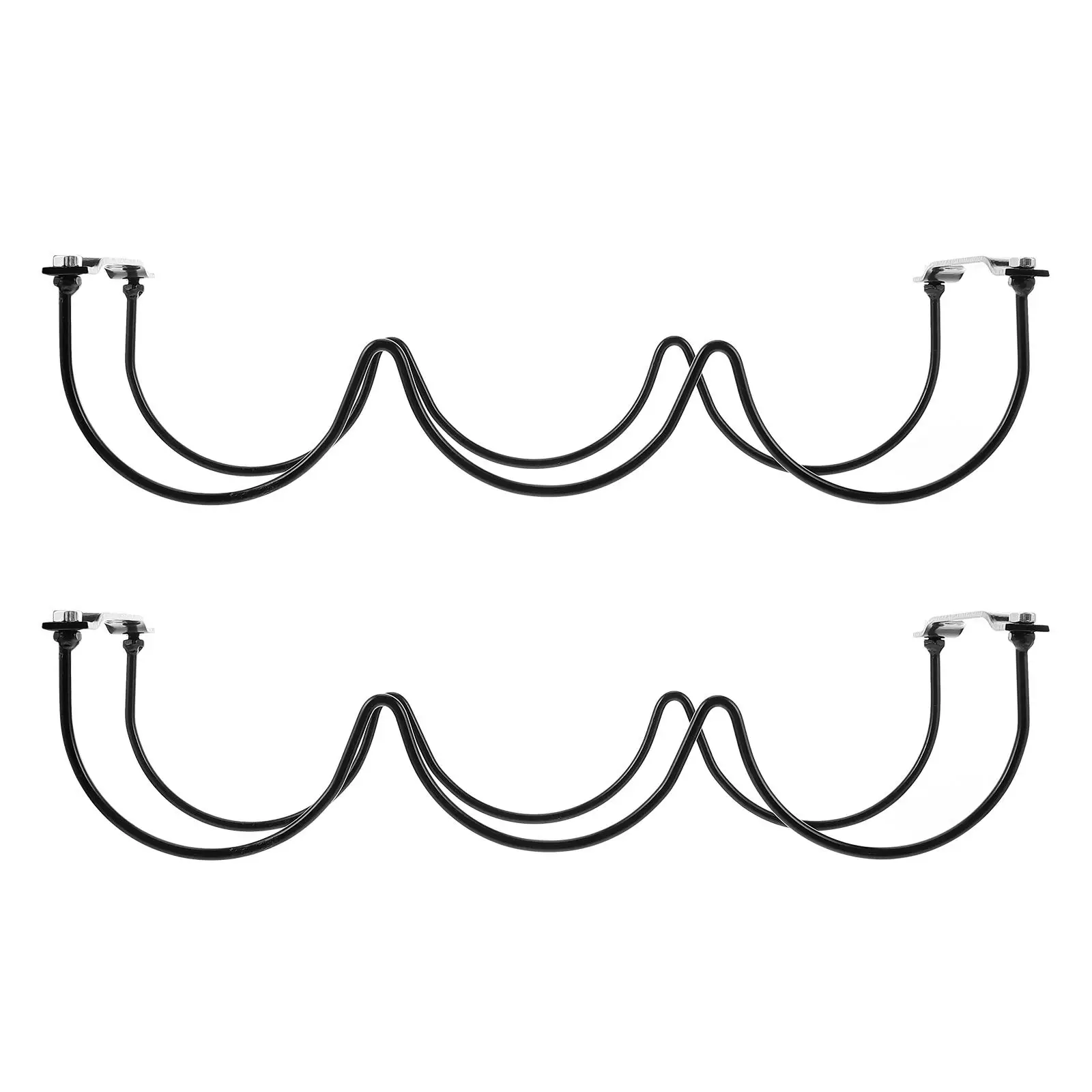 

2pcs Rack Iron Holder Small Sturdy Elegant Design for Bottle Display Shelf Hanging Wall Decor Christmas Gift
