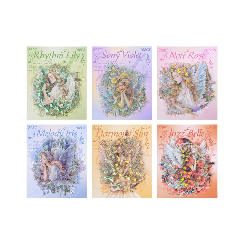 ملصقات زخرفية جمالية لسكرابوكينغ ، 10 أو ، ملصقات برونزية ، مادة سكرابوكينغ ، للألبوم والمذكرات