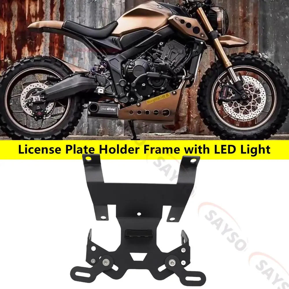 

Комплект для устранения крыльев мотоцикла, держатель номерного знака, кронштейн для Honda CB125R CB150R CB250R CB300R, мотоцикл из нержавеющей стали