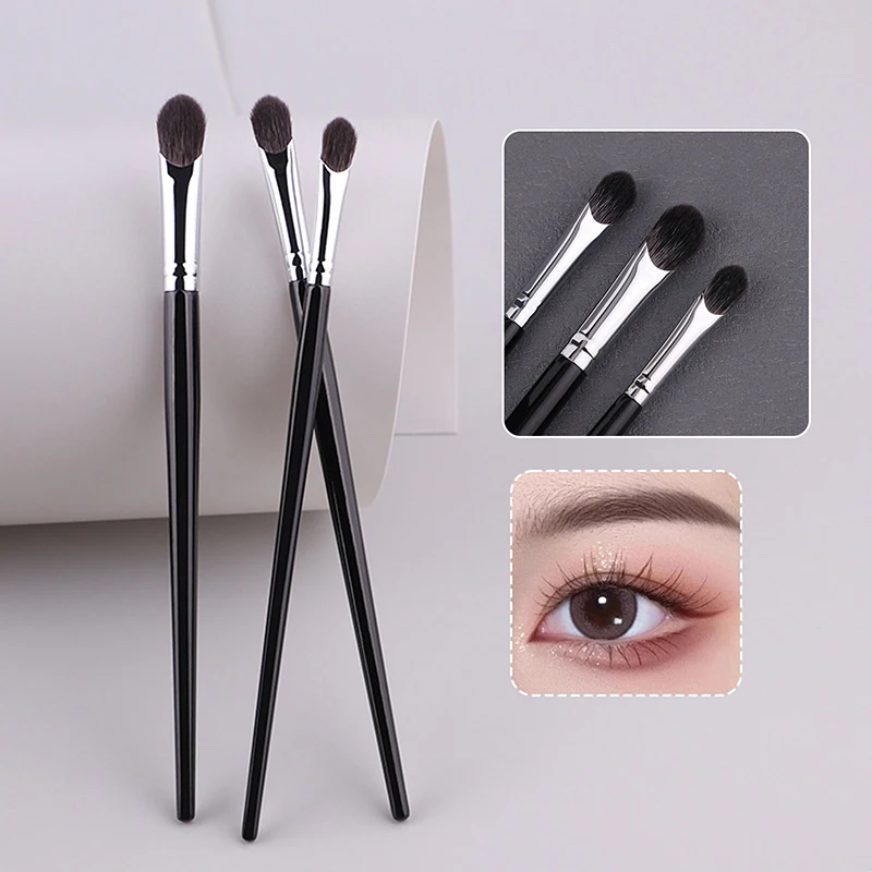 Professiona Eye Smudge Brush Face Contour Foundation Concealer Brush Lying Silkworm Brush Foundation Fingertip Makeup Brush Tool