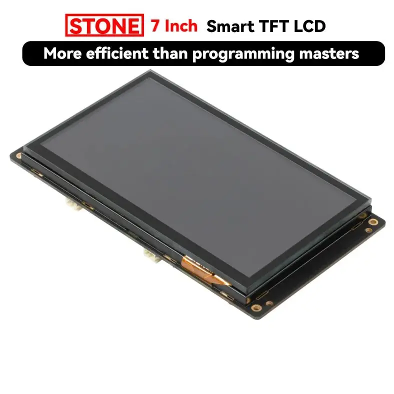 

Графический TFT LCD-модуль STONE 7 дюймов с высокой яркостью, интеллектуальным сенсорным экраном и встроенным программным обеспечением с интерфейсом UART