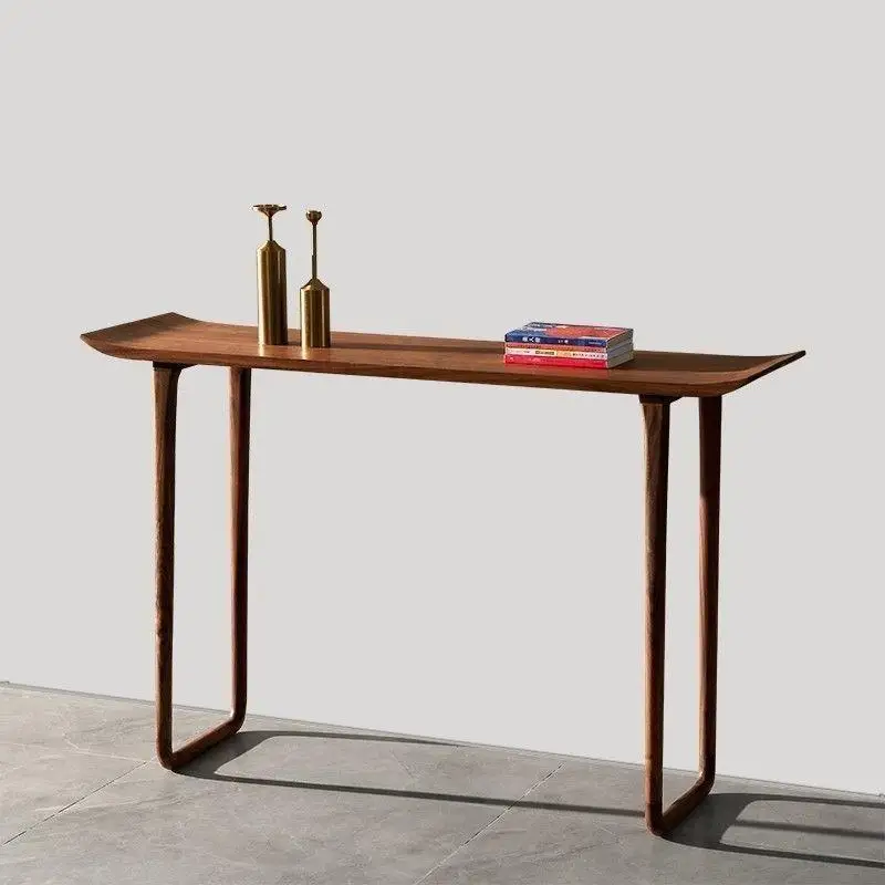 New Chinese Style Solid Wood Entryway Table, Zen-style Offering Table