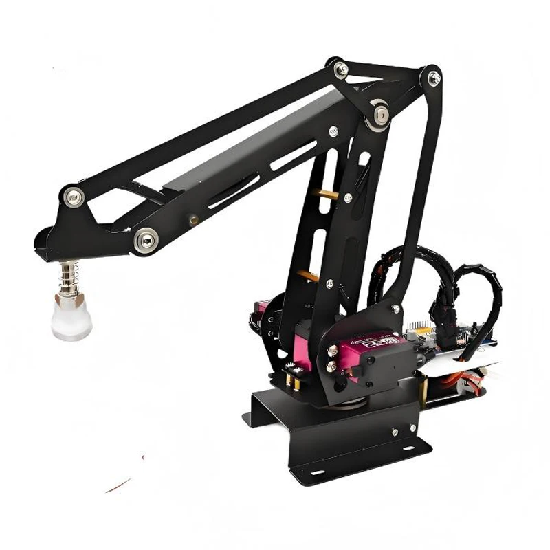 500g Payload 4 Dof Mechanical Robot Arm with Suction Cups Suction Pump ABB Industry Manipulator with Digital Servo Controller