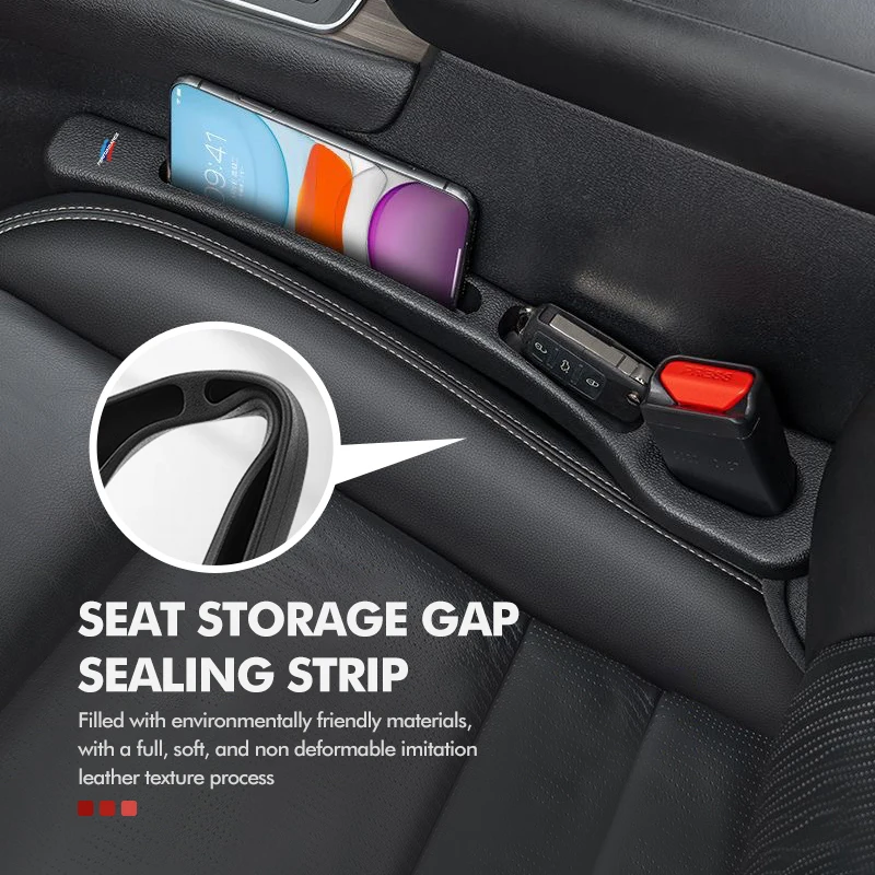 Car Seat Gap Plug Strip Side Seam Leak Proof Storage Organizer For BMW 1 2 3 5 7 Series X1 X2 X3 X4 X5 X6 G20 G30 G11 G12