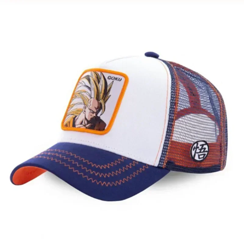 Cartoon Dragon Ball Anime Caps Hoed Jongen Meisje Vrije Tijd Zonnescherm Hoeden Buu Vegeta Goku Baseball Cap Actie Figuren Speelgoed Verjaardagscadeau