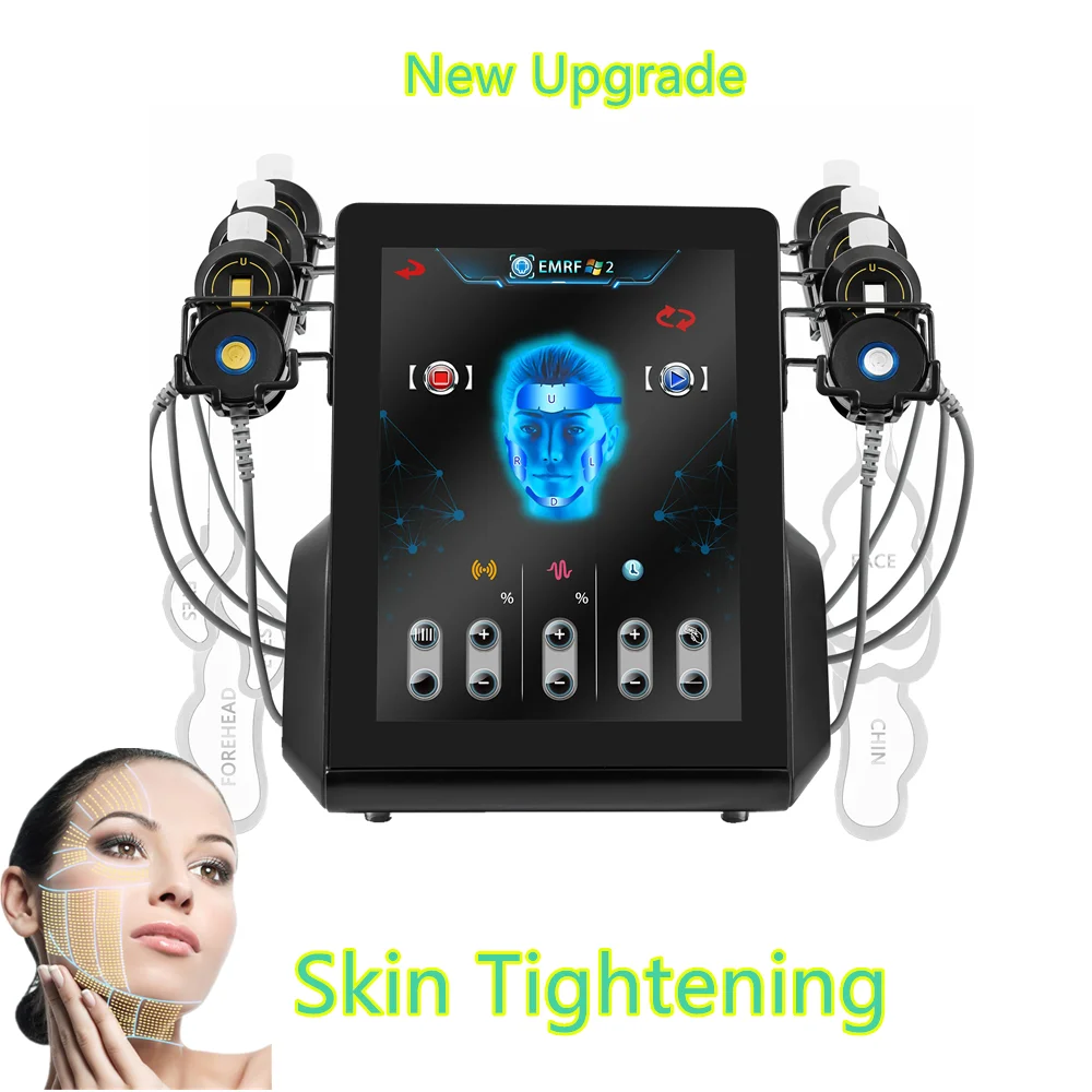 Professional Facial Electro stimulation PEFACE Sculpt Face Pads Massager Device Emrf Face Ems RF Face Lifting Machine