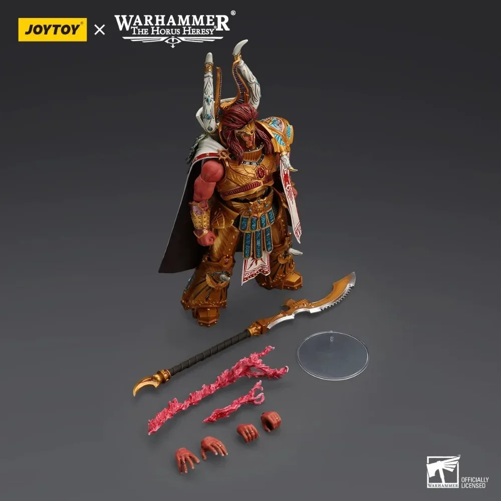 InStock JOYTOY Warhammer Thousand Sons Magnus สีแดง Primarch of The 15th Legion Action Figure Magnus รุ่นของเล่นเด็กคอลเลกชัน