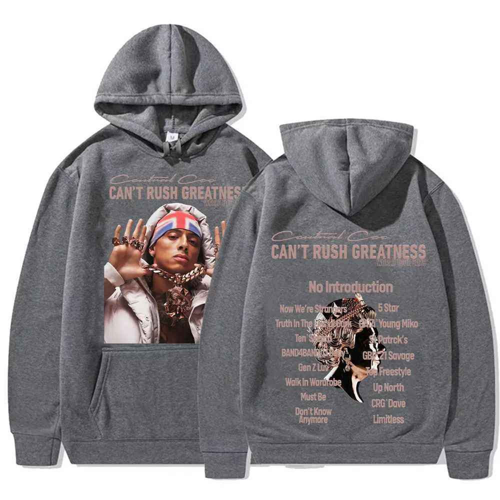 Central Cee “Can't Rush Greatness” World Tour 2025 Concert Hoodies