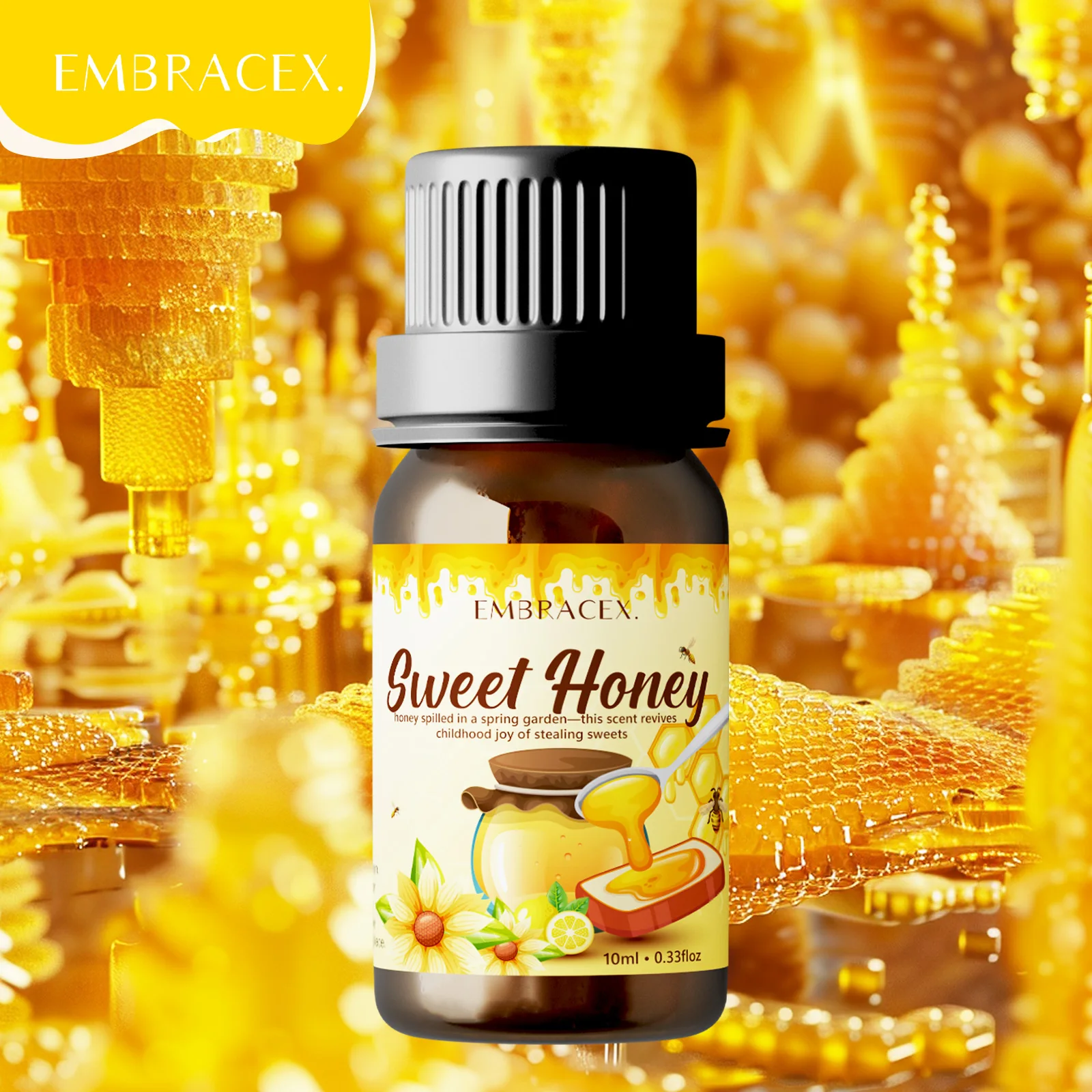 10 ml ätherische Honigöle, Hautpflege, Gesichts- und Körperpflege, Handpflege, alle Hauttypen, Haarpflege für Diffusor, Luftbefeuchter, süße Geschenke
