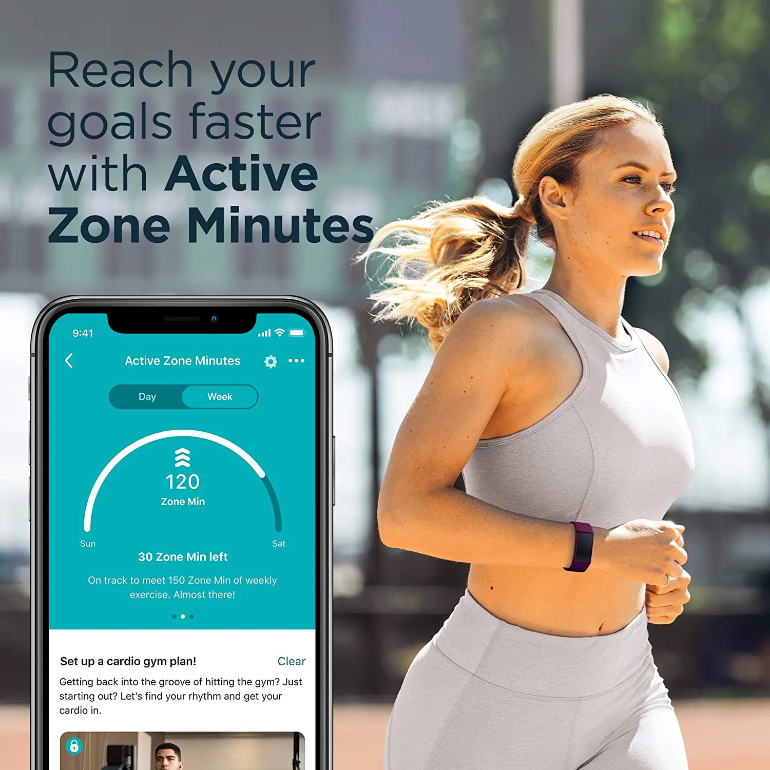 Imagem -02 - Original Fitbit Carregador Banda Relógio Inteligente para Homens Mulheres Relógios Esportivos Fitness Ver Homem à Prova d Água para Android e Apple Phone