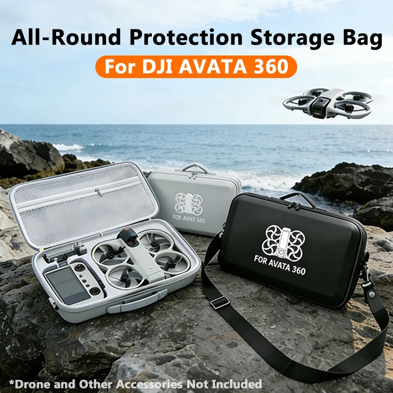 

Сумка для хранения DJI AVATA 360 RC 2, защитный чехол, сумка-переноска, наплечная сумка, противоударный кейс для дронов и аксессуаров