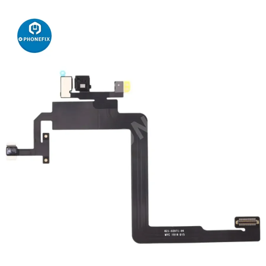 Haut-parleur d'écouteur pour iPhone, 11, 12, 13, 14 Pro Max, MINI, XS Max, Poly X, capteur de lumière de proximité, identification qualifiée ale, câble ruban flexible
