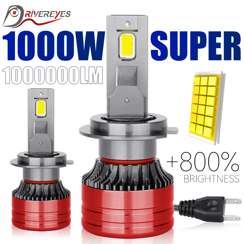 H4 Led Headlights 1… - image