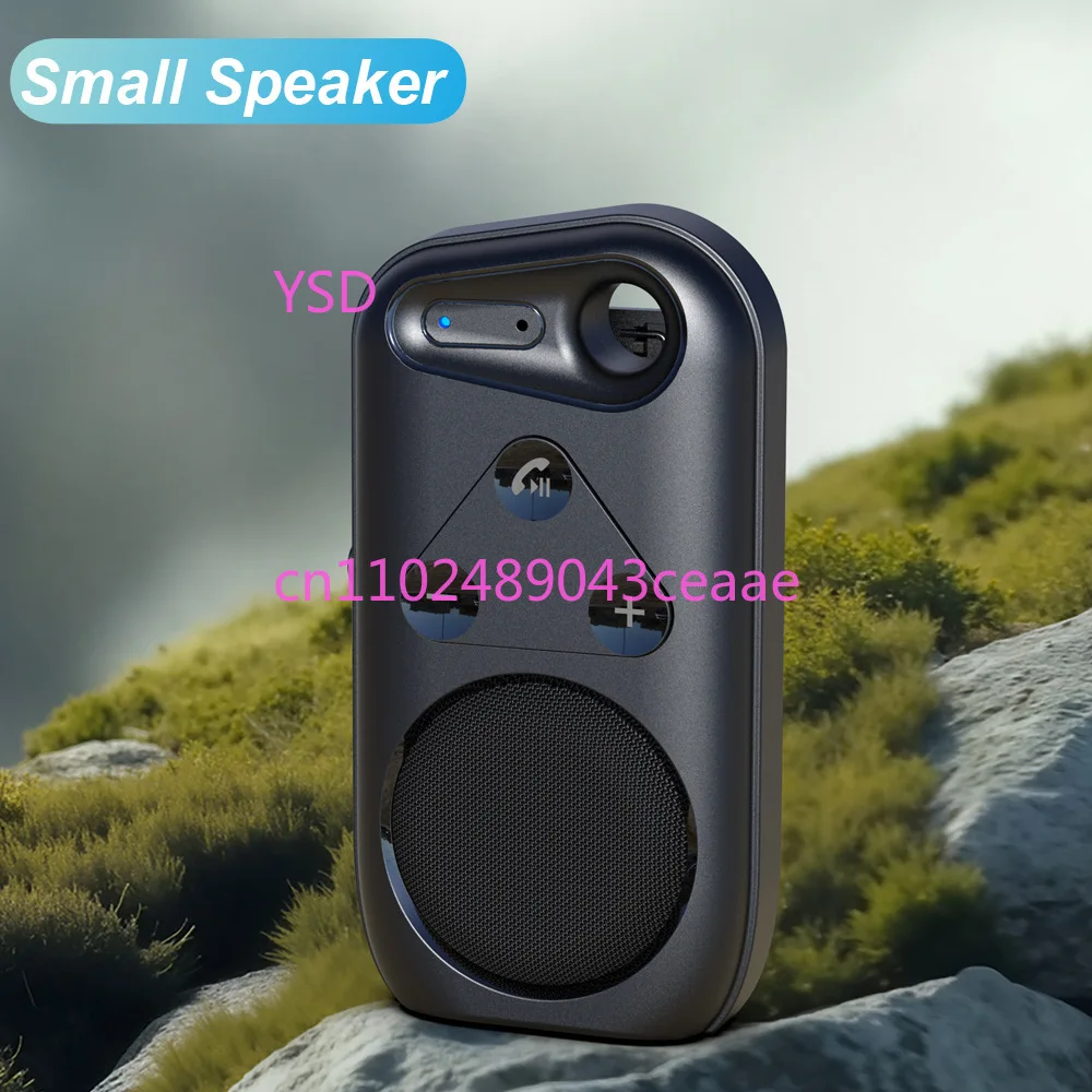 Portable Mini Bluetooth Sound Box Wearable Wireless Handsfree Speaker Heavy Bass For Jogging Travel Outdoor Sports