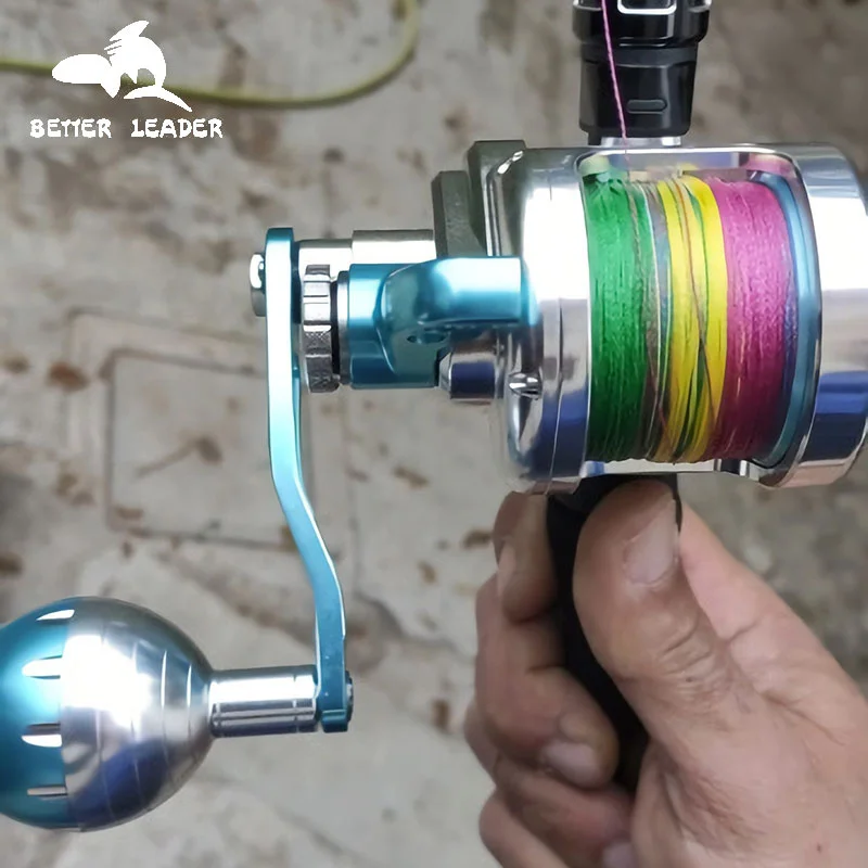 

New Fishing Reel 1000-5000 Saltwater Metal Body 9+2BB 6.3:1 Max Drag 35kg Slow Jigging Reel Sea Tackles Support Dropshipping